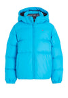 Tommy Hilfiger Boy Essential Padded Jacket With Hood, Cerulean Aqua