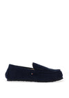 Tommy Hilfiger Fleece Lined Driver Slippers, Navy