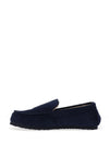 Tommy Hilfiger Fleece Lined Driver Slippers, Navy