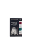 Tommy Hilfiger 3 Pack Essential Logo Waistband Trunks, Italian Wine Multi
