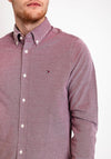 Tommy Hilfiger Flex Knitted Shirt, Rouge