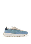 Tommy Jeans Men’s Mix Material Trainers, Skyscrape Blue