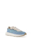 Tommy Jeans Men’s Mix Material Trainers, Skyscrape Blue