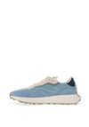 Tommy Jeans Men’s Mix Material Trainers, Skyscrape Blue
