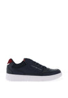 Tommy Hilfiger Basket Core Leather Trainers, Desert Sky