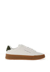 Tommy Hilfiger Court Trainers, Ecru & Green