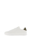 Tommy Hilfiger Court Trainers, Ecru & Army Green
