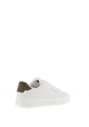 Tommy Hilfiger Court Trainers, Ecru & Army Green