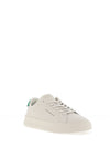 Tommy Hilfiger Pebble Grain Court Trainers, Beige & Green