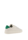 Tommy Hilfiger Pebble Grain Court Trainers, Beige & Green