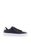 Tommy Hilfiger Pebble Grain Court Trainers, Navy