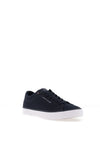 Tommy Hilfiger Harlem Logo Canvas Trainers, Navy