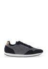 Tommy Hilfiger Mens Chambray Mix Trainers, Desert Sky