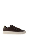 Tommy Hilfiger Court Trainers, Brown & Olive