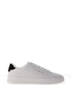 Tommy Hilfiger Court Trainers, White Black & Gold
