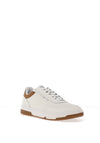 Tommy Hilfiger Basket Core Trainers, Ecru & Army Green