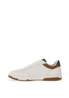Tommy Hilfiger Basket Core Trainers, Ecru & Army Green