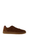 Tommy Hilfiger New York Label Luxe Suede Trainers, Tan