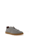 Tommy Hilfiger New York Label Luxe Suede Trainers, Hydrogen Grey