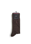 Tommy Hilfiger 2 Pack Classic Socks, Oak Brown