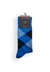 Tommy Hilfiger 2 Pack Classic Argyle Socks, Blue Multi