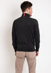Tommy Hilfiger 1985 Half Zip Sweater, Dark Grey Heather