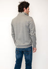 Tommy Hilfiger Essential Half Zip Sweater, Medium Grey Heather