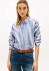 Tommy Hilfiger Oversized Striped Shirt, Blue