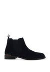 Tommy Hilfiger Men's Core Suede Chelsea Boots, Navy