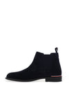 Tommy Hilfiger Men's Core Suede Chelsea Boots, Navy