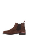 Tommy Hilfiger Suede Chelsea Boots, Cocoa