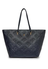 Tommy Hilfiger Refined Monogram Large Tote Bag, Navy