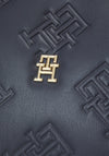 Tommy Hilfiger Refined Monogram Large Tote Bag, Navy