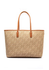 Tommy Hilfiger TH Monogram Tote Bag, Warm Beige