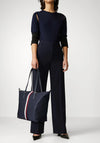 Tommy Hilfiger Signature Monogram Tote Bag, Space Blue