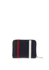 Tommy Hilfiger Signature Monogram Medium Zip-Around Wallet, Space Blue