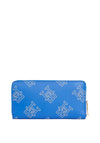 Tommy Hilfiger Monogram Large Zip Around Wallet, Blue