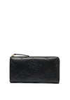 Tommy Hilfiger Monogram Print Large Wallet, Black