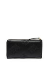 Tommy Hilfiger Monogram Print Large Wallet, Black