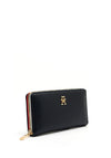 Tommy Hilfiger Essential Signature Large Wallet, Space Blue