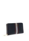 Tommy Hilfiger Woven Detail Large Wallet, Space Blue