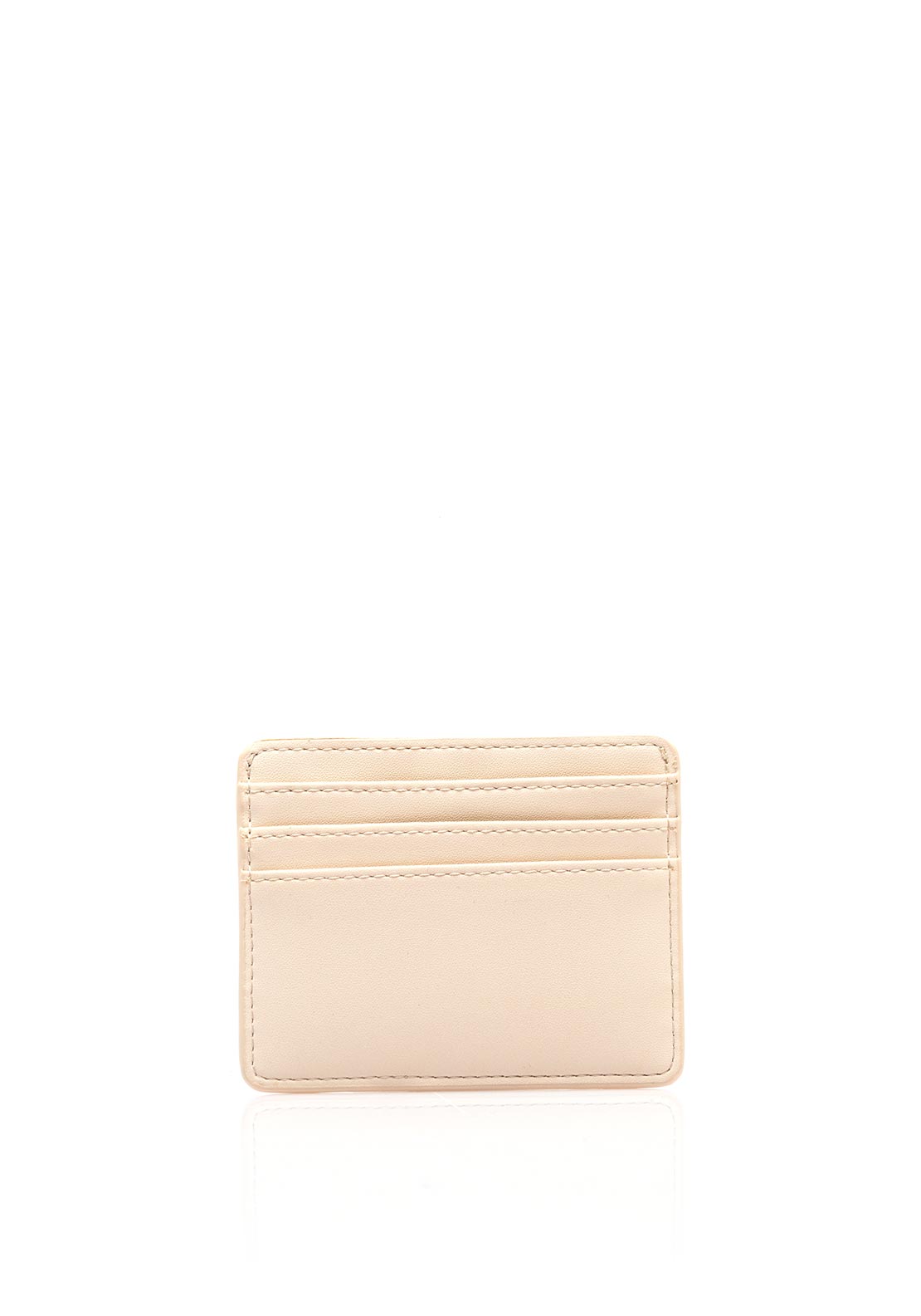 Tommy Hilfiger Logo Card Holder, Sugarcane