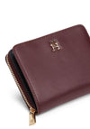 Tommy Hilfiger Icon Zip-Around Flap Wallet, Wine