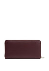 Tommy Hilfiger TH Icon Large Zip Around Purse, Wine