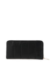 Tommy Hilfiger Large Icon Quilted Zip Around Wallet, Black