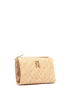 Tommy Hilfiger Monogram Slim Wallet, Beige