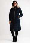 Tommy Hilfiger Womens Down Padded Tyra Coat, Navy