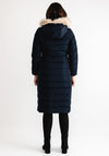 Tommy Hilfiger Womens Down Padded Tyra Coat, Navy