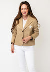 Tommy Hilfiger Notched Collar Jacket, Beige