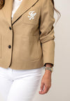 Tommy Hilfiger Notched Collar Jacket, Beige